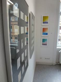 Ausstellungsrundgang in den Ateliers der wfk